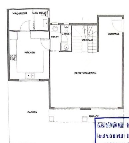 Floor plan for duplex at Aliva Mountain View Mostakbal City