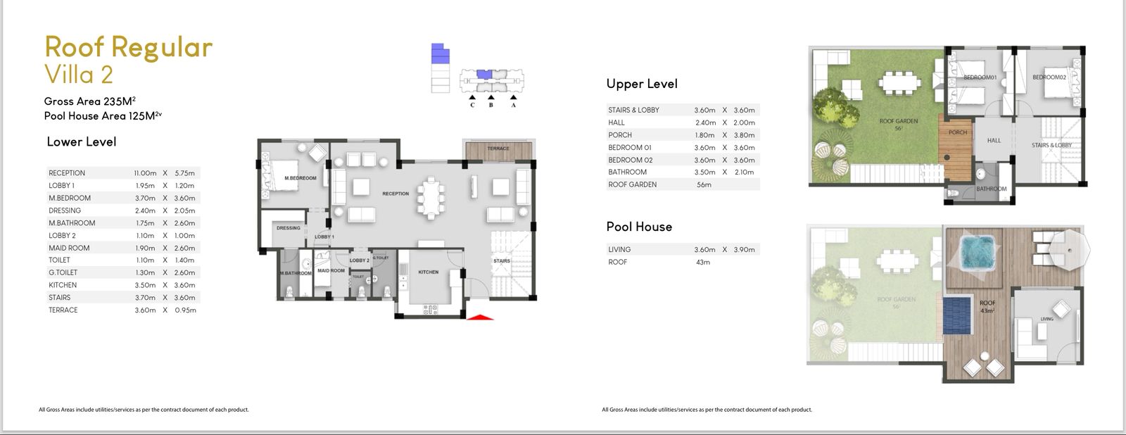 Floor plan for duplex at Mountain View ICity New Cairo