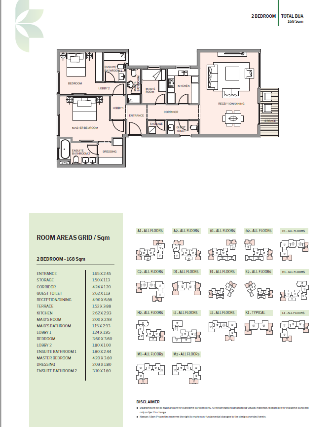 Floor plan for apartment at Park View - Haptown