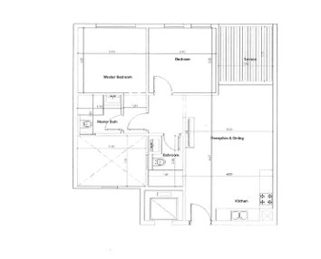 Floor plan for chalet at Cali Coast Ras El Hekma