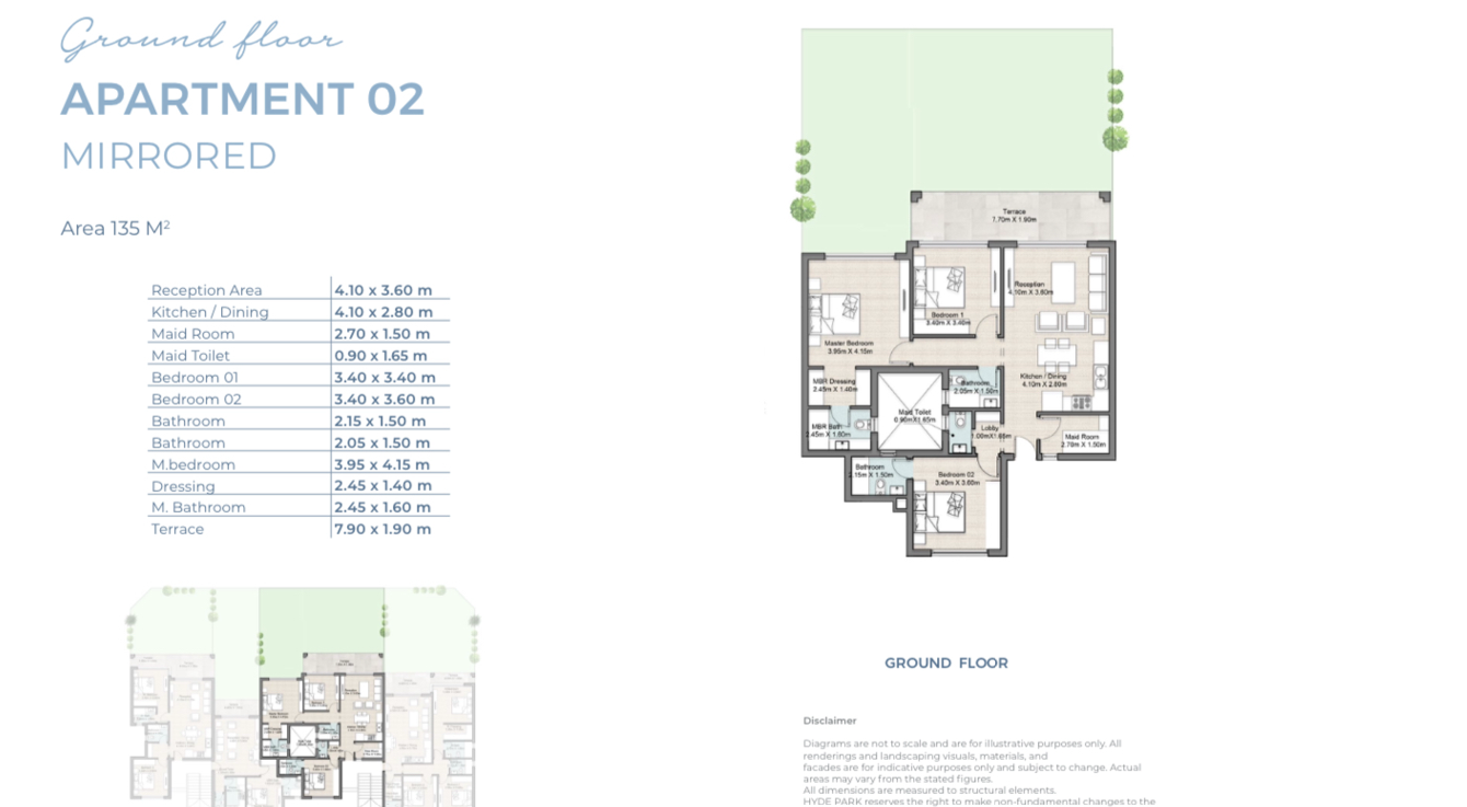 Floor plan for chalet at Hyde Park North - Seashore