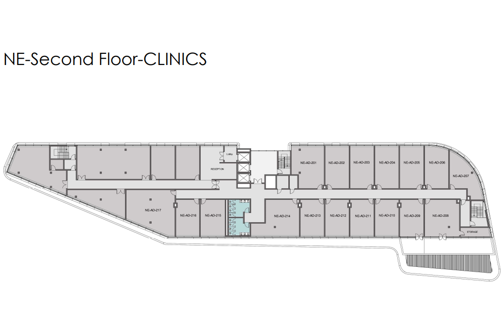 Floor plan for  at Blue Walk