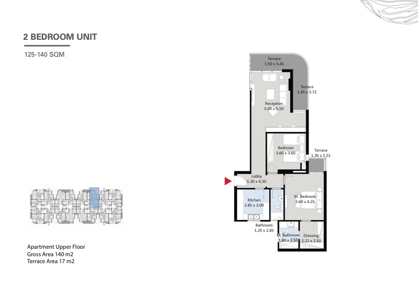 Floor plan for apartment at The Curve