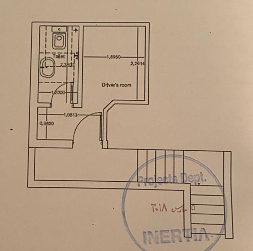 Floor plan for chalet at Jefaira
