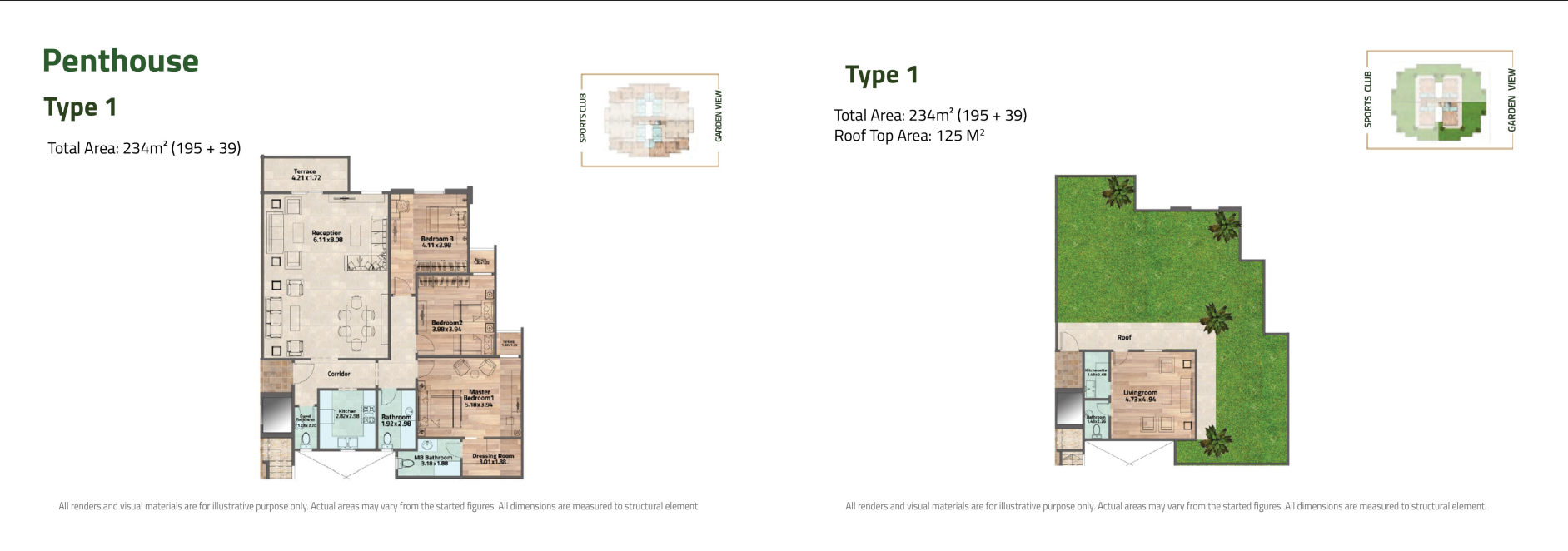 Floor plan for penthouse at Rock Eden