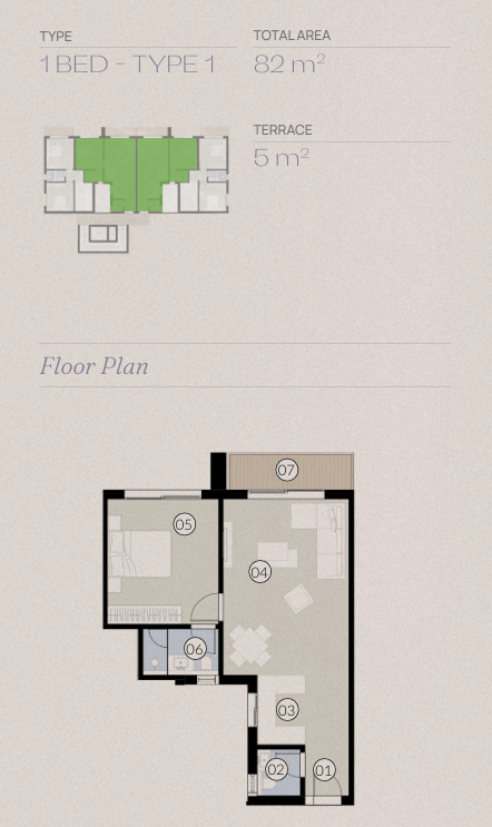 Floor plan for chalet at Acclaro - Silversands