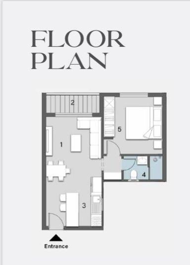 Floor plan for apartment at Avelin