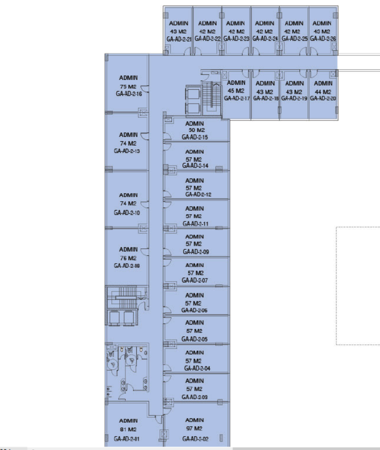 Floor plan for  at The Gryd