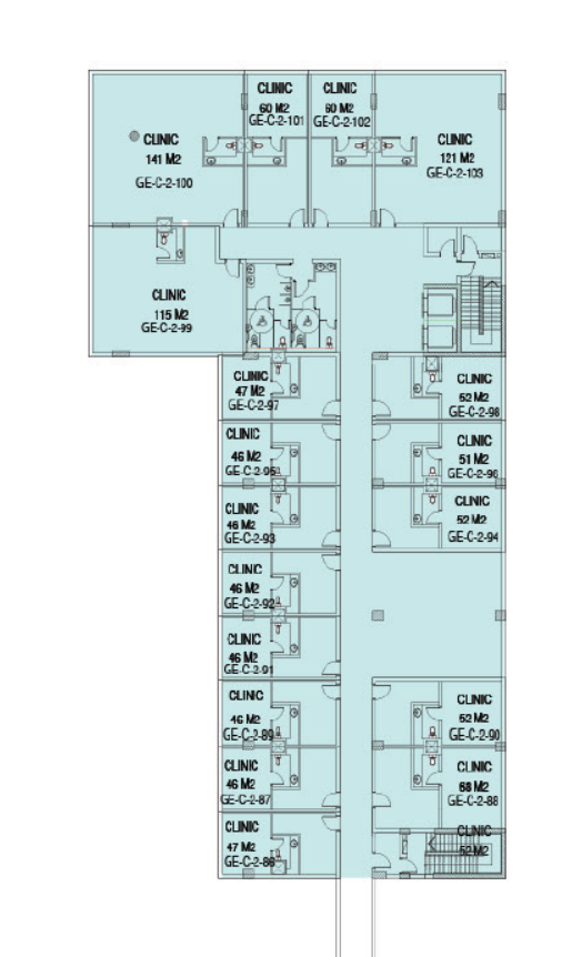 Floor plan for  at The Gryd