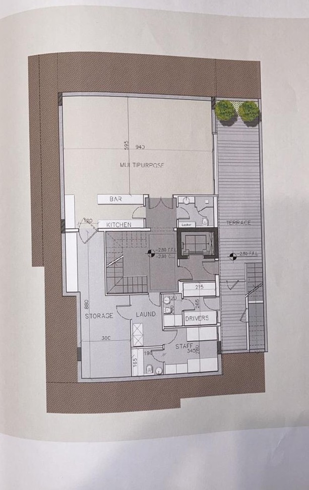 Floor plan for villa at Katameya Creeks