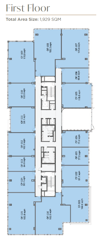 Floor plan for  at Junction