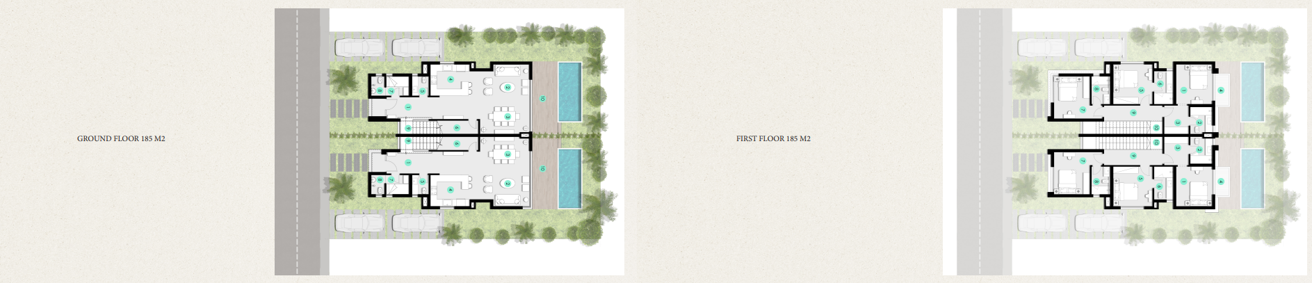 Floor plan for  at Azha North Coast