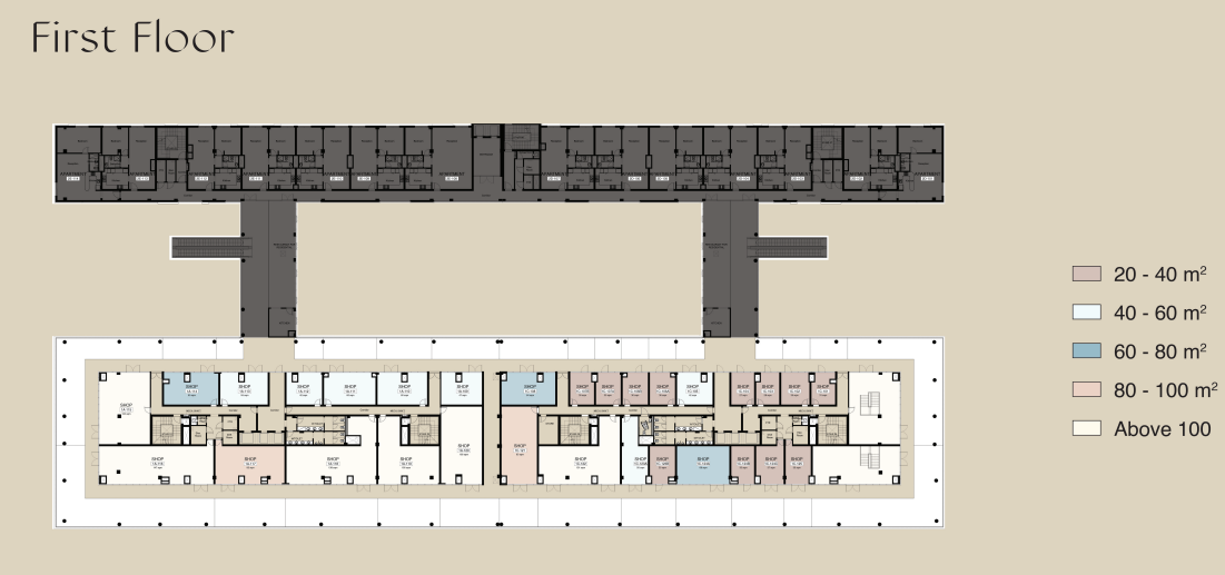 Floor plan for  at Capital avenue