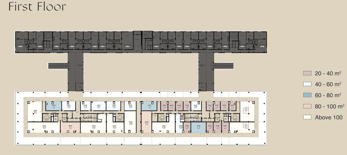 Floor plan for  at Capital avenue