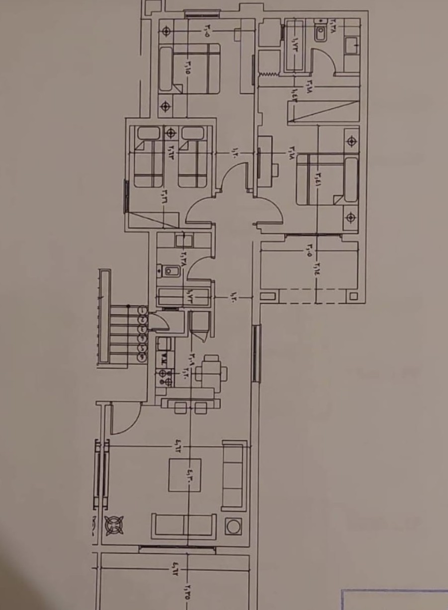 Floor plan for chalet at The Groove