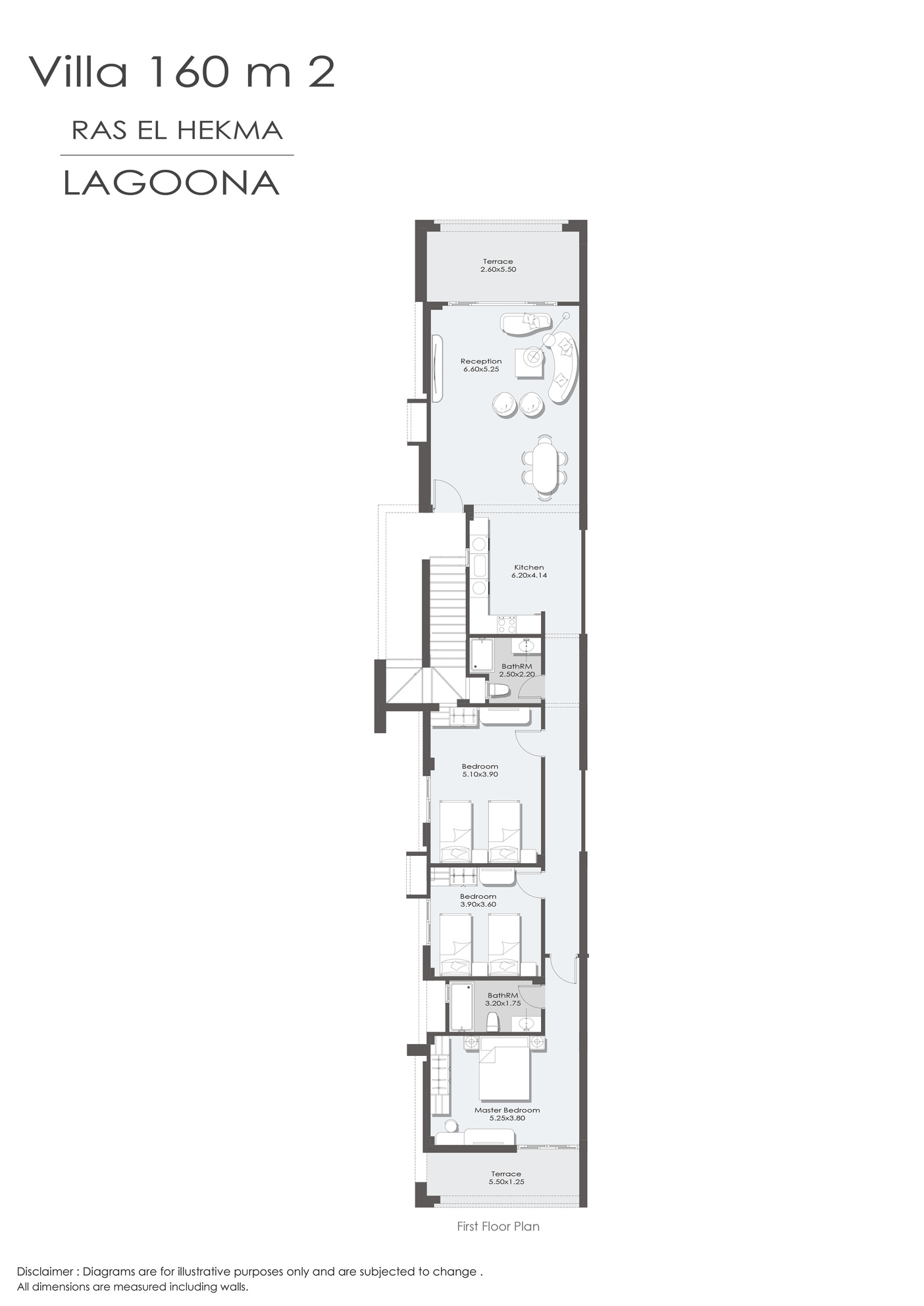 Floor plan for chalet at Seavia