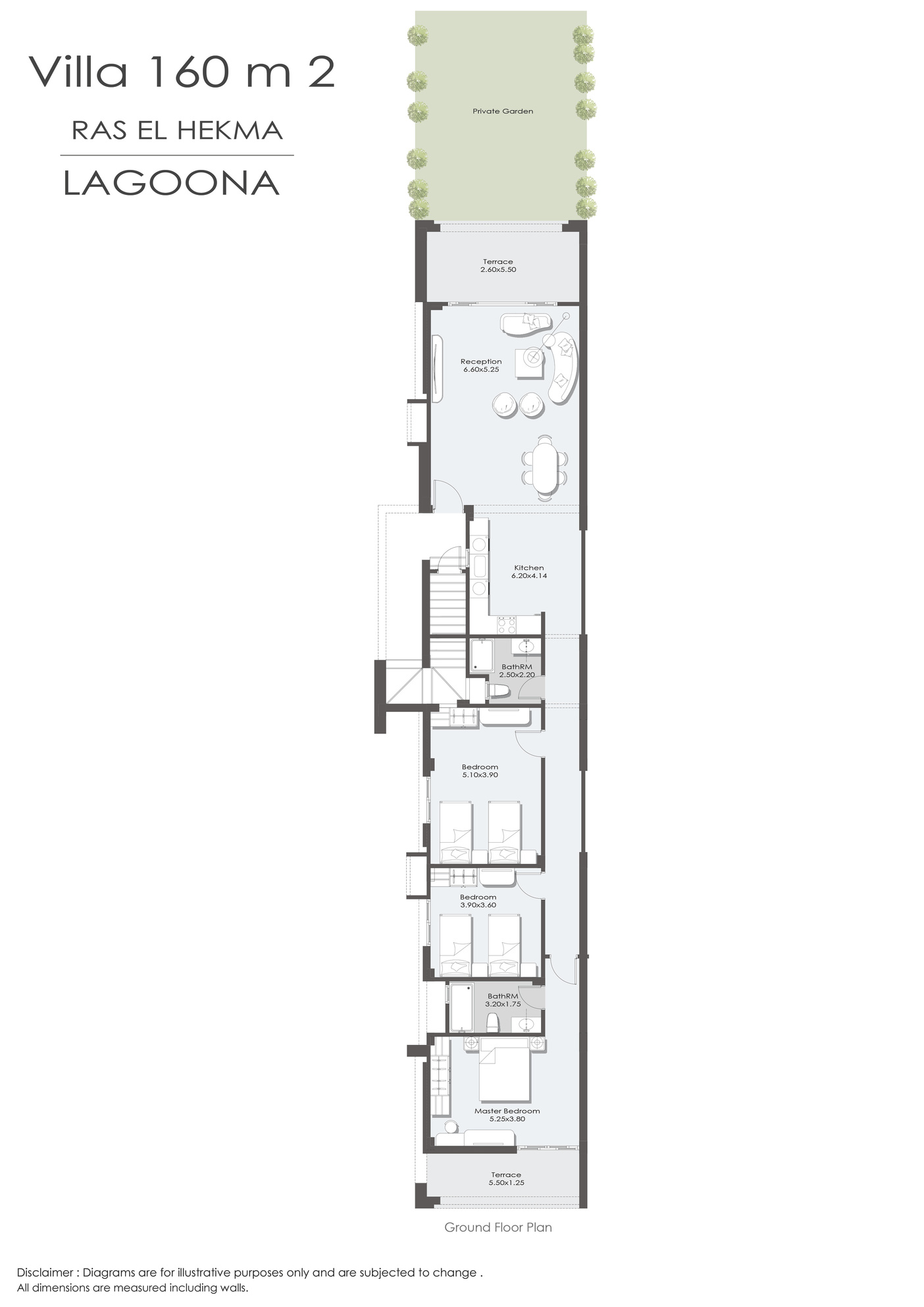 Floor plan for chalet at Seavia