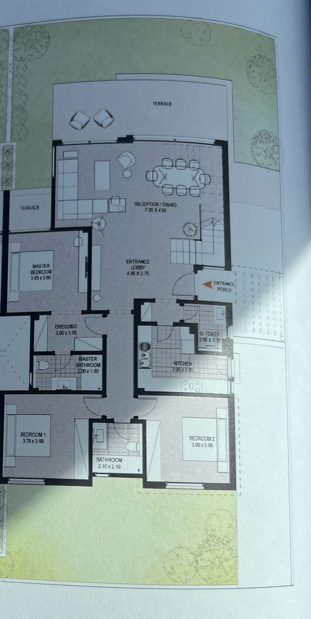 Floor plan for  at O West Orascom