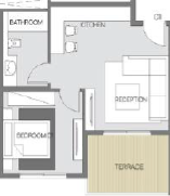Floor plan for chalet at Safia - Ras El Hekma