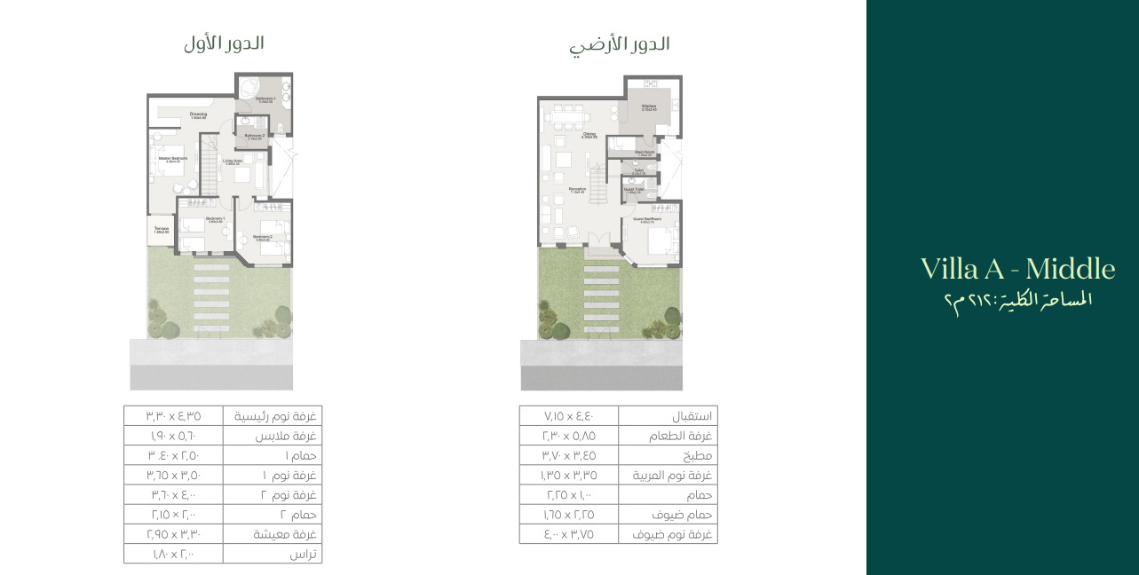 Floor plan for duplex at Sarai
