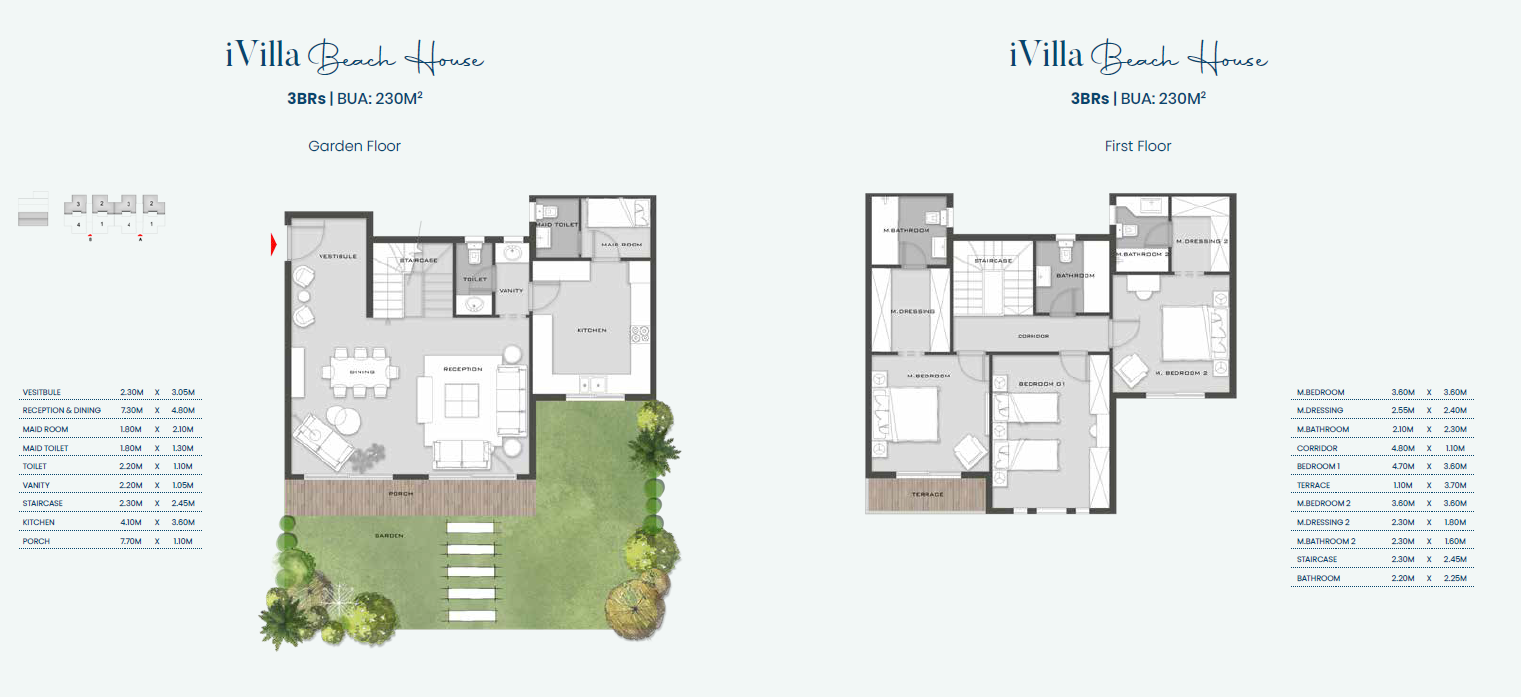 Floor plan for duplex at Aliva Mountain View Mostakbal City