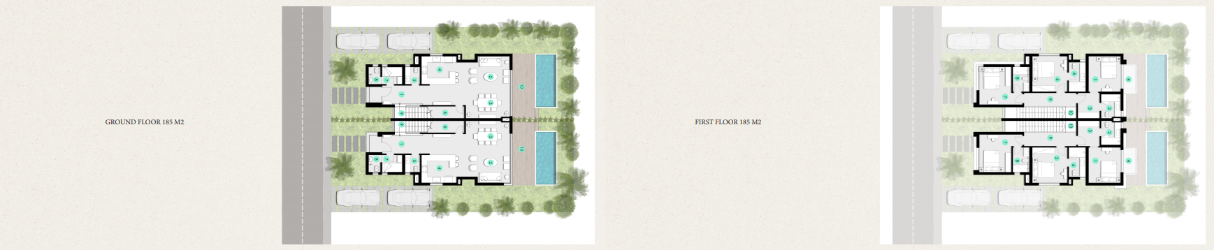 Floor plan for  at Azha North Coast