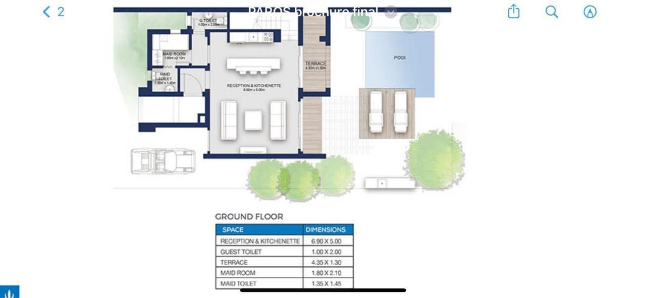 Floor plan for  at Mountain View Ras El Hekma