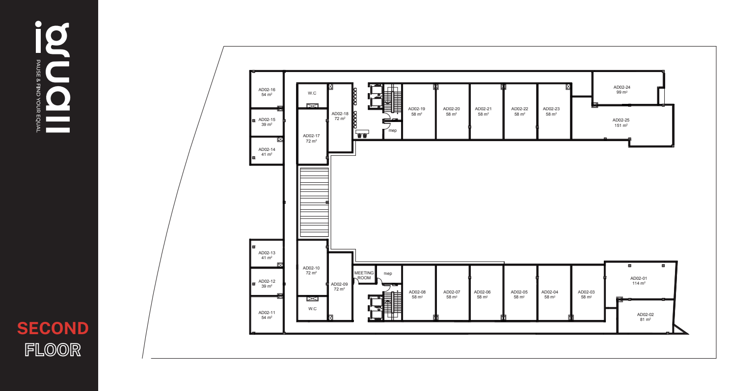 Floor plan for  at Iguall