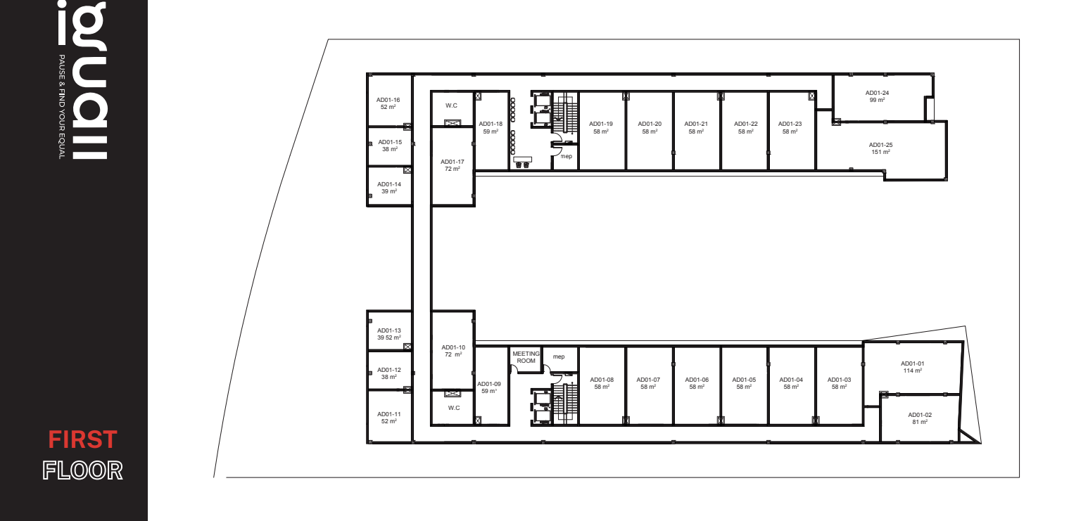 Floor plan for  at Iguall