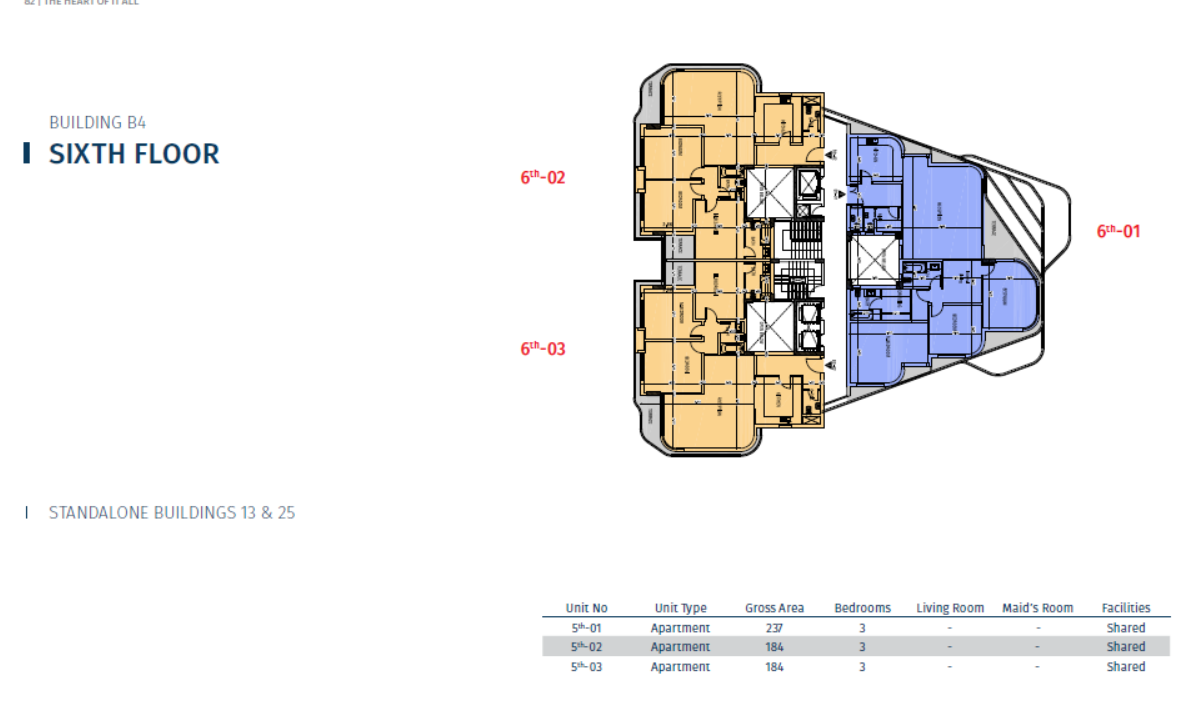 Floor plan for apartment at Bloomfields