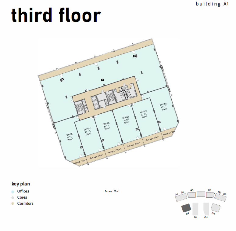 Floor plan for  at Three Sixty