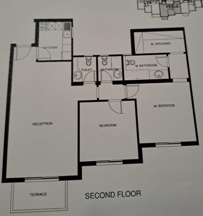 Floor plan for apartment at Mountain View iCity October