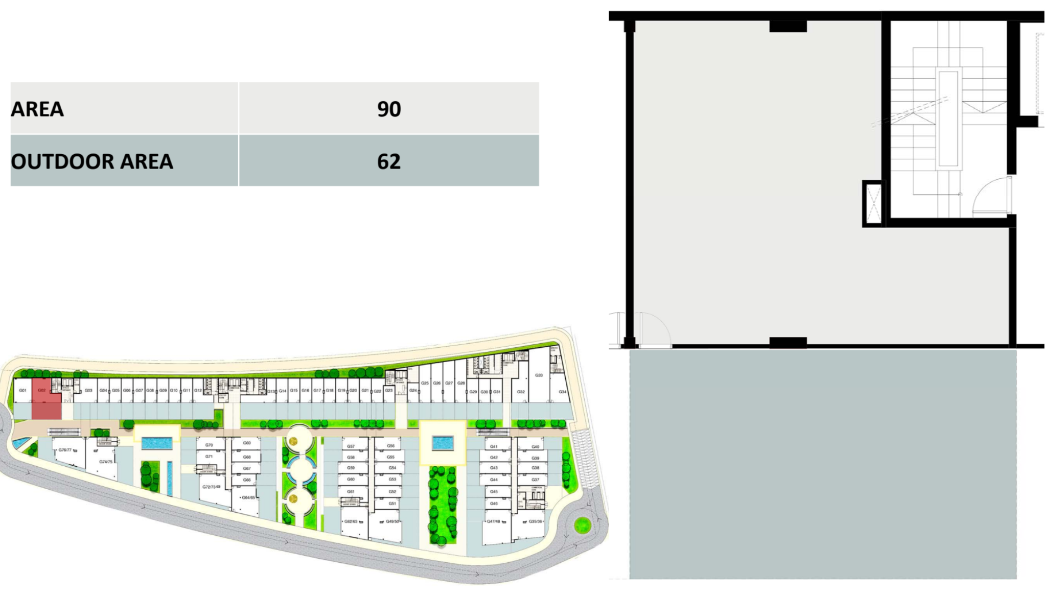 Floor plan for  at Ainava