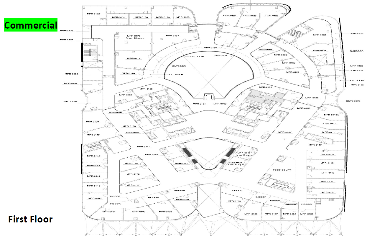 Floor plan for  at Podia Tower