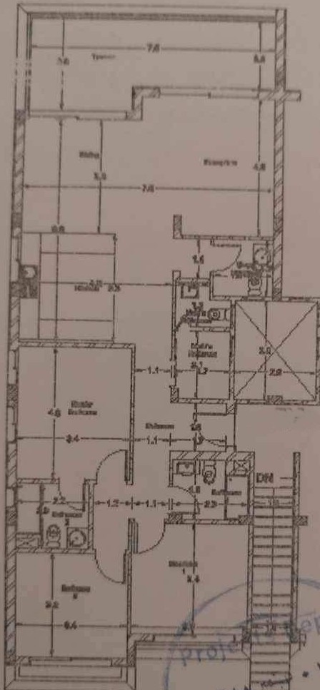 Floor plan for chalet at Jefaira