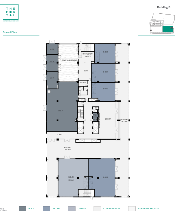 Floor plan for  at Westown The Portal