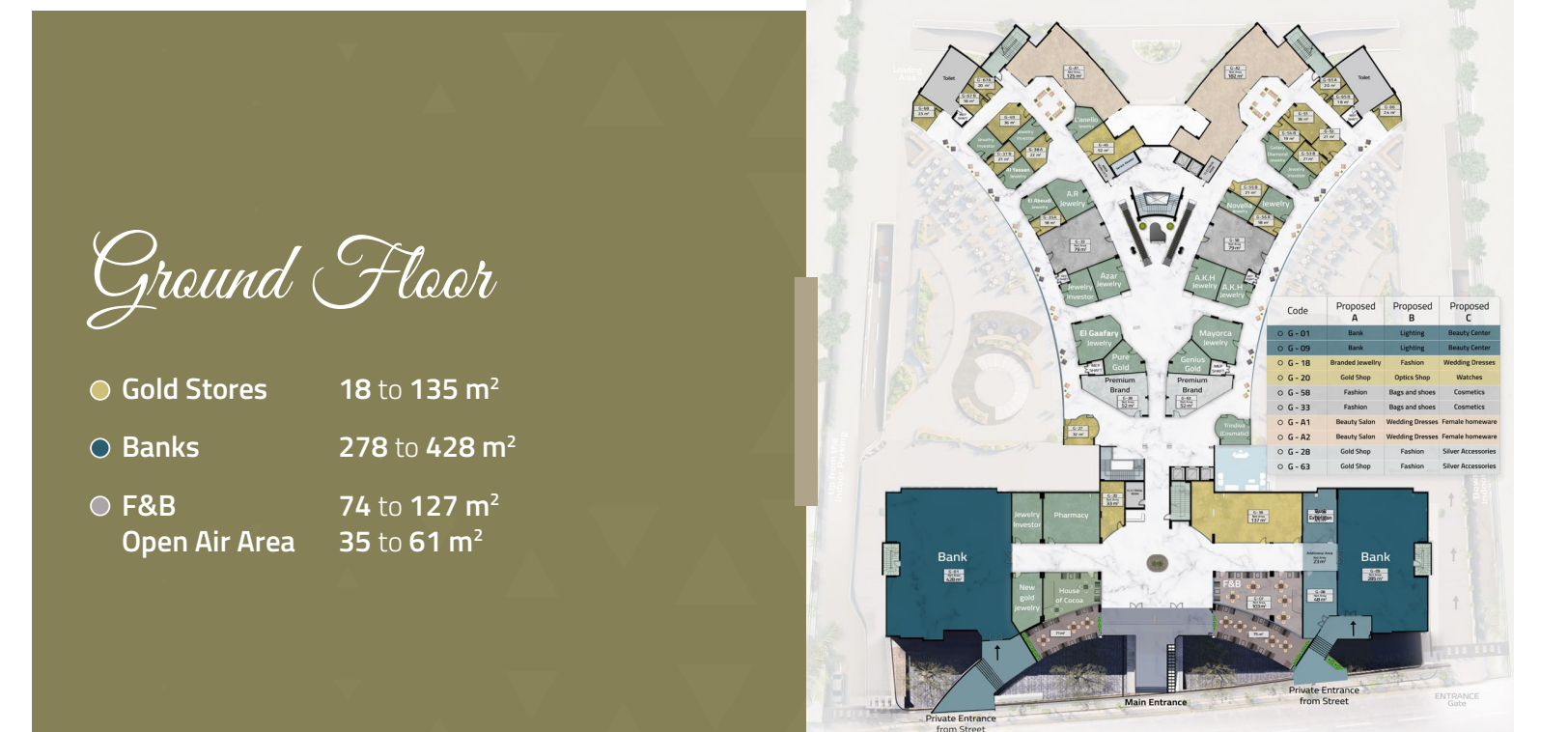 Floor plan for  at Rock Gold