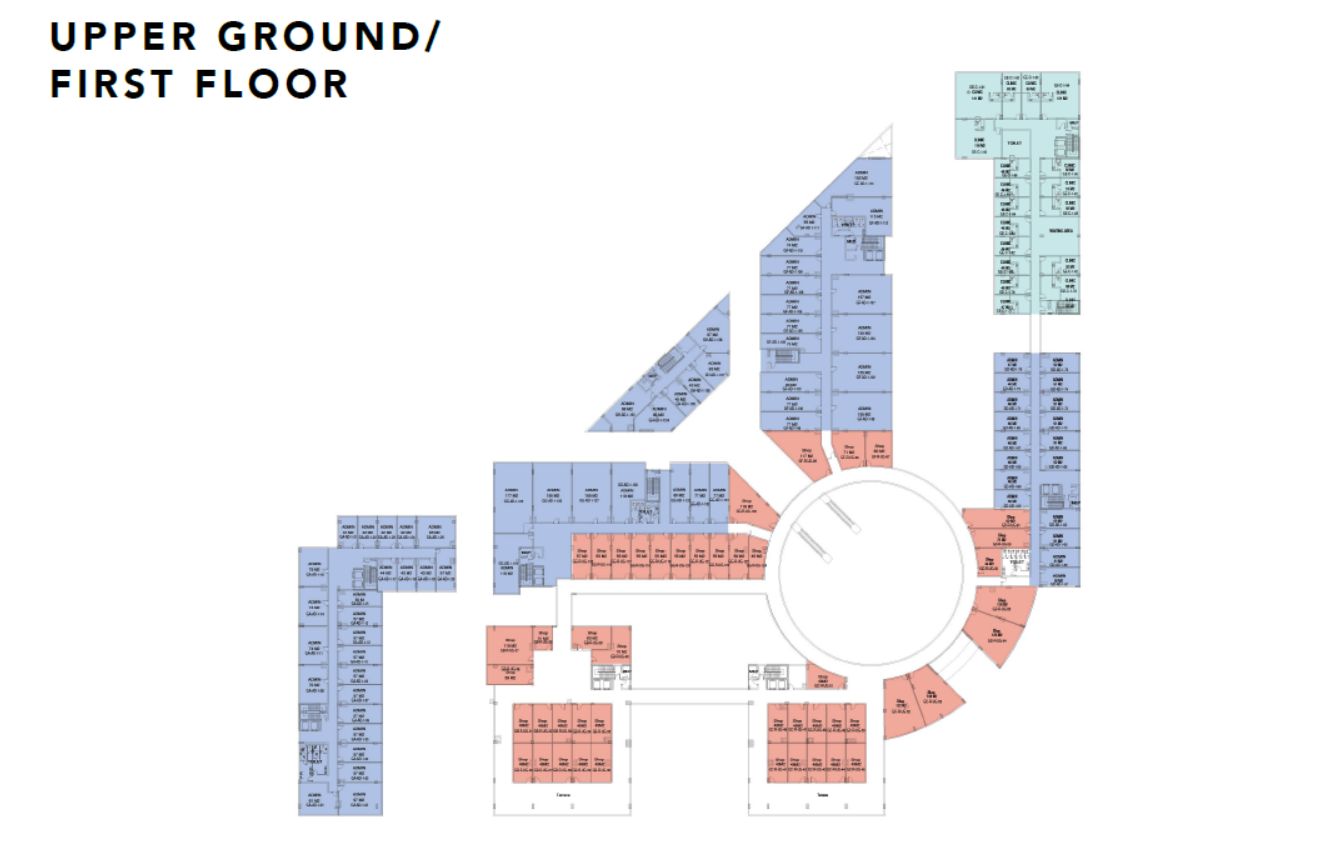 Floor plan for  at The Gryd