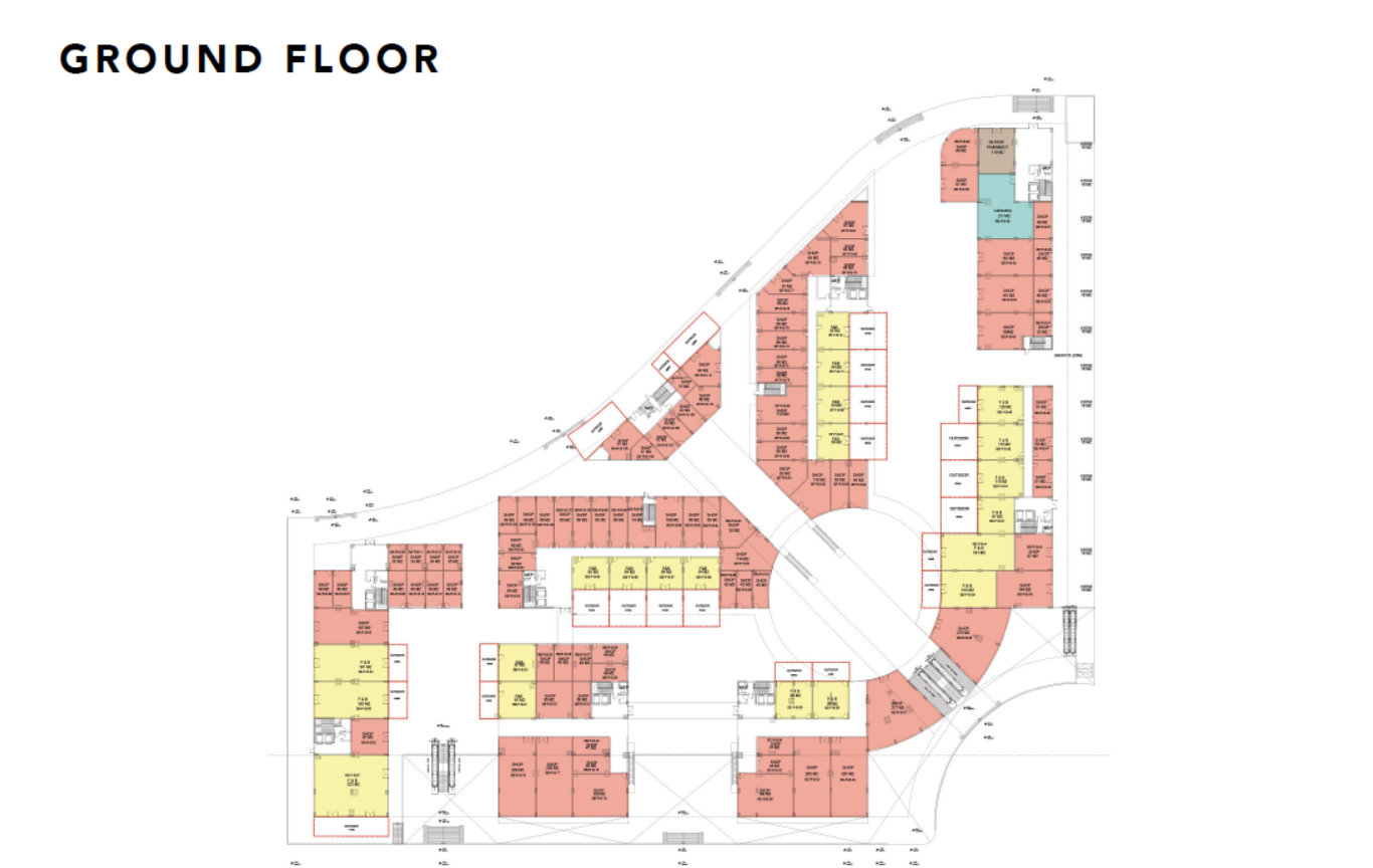 Floor plan for  at The Gryd