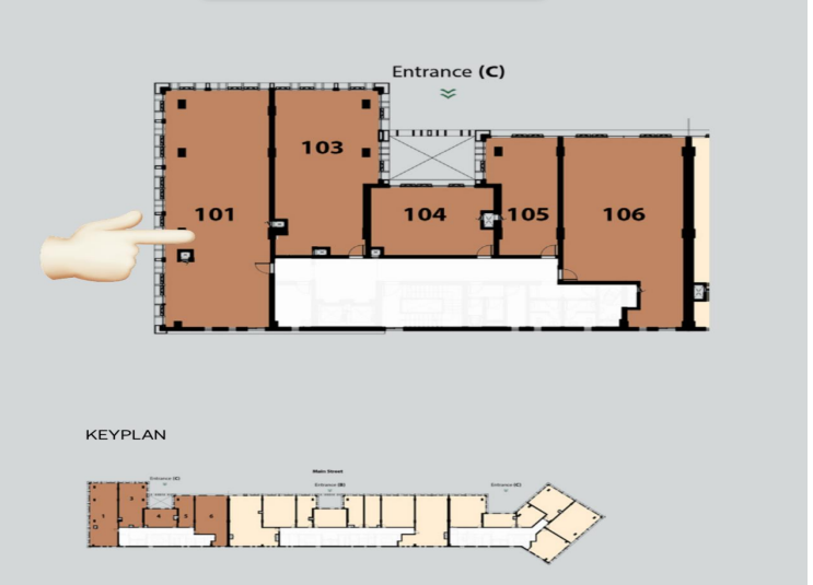 Floor plan for  at Terrace