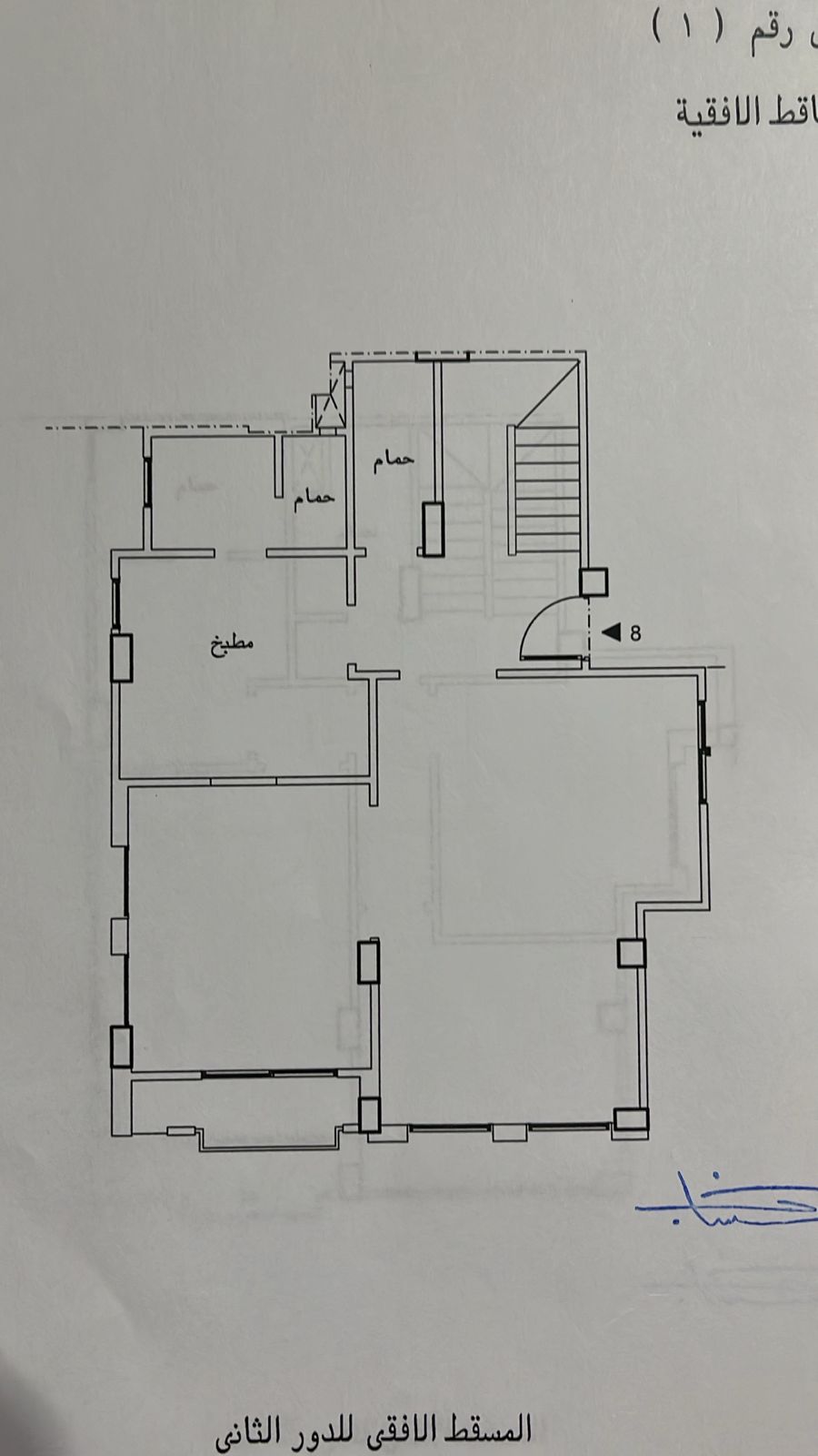 Floor plan for duplex at Green Square