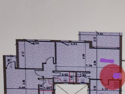 Floor plan for apartment at Bloomfields