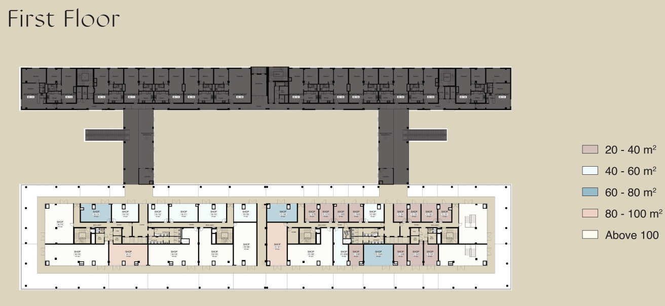 Floor plan for  at Capital avenue