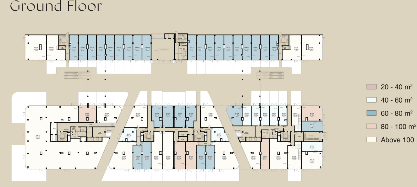 Floor plan for  at Capital avenue