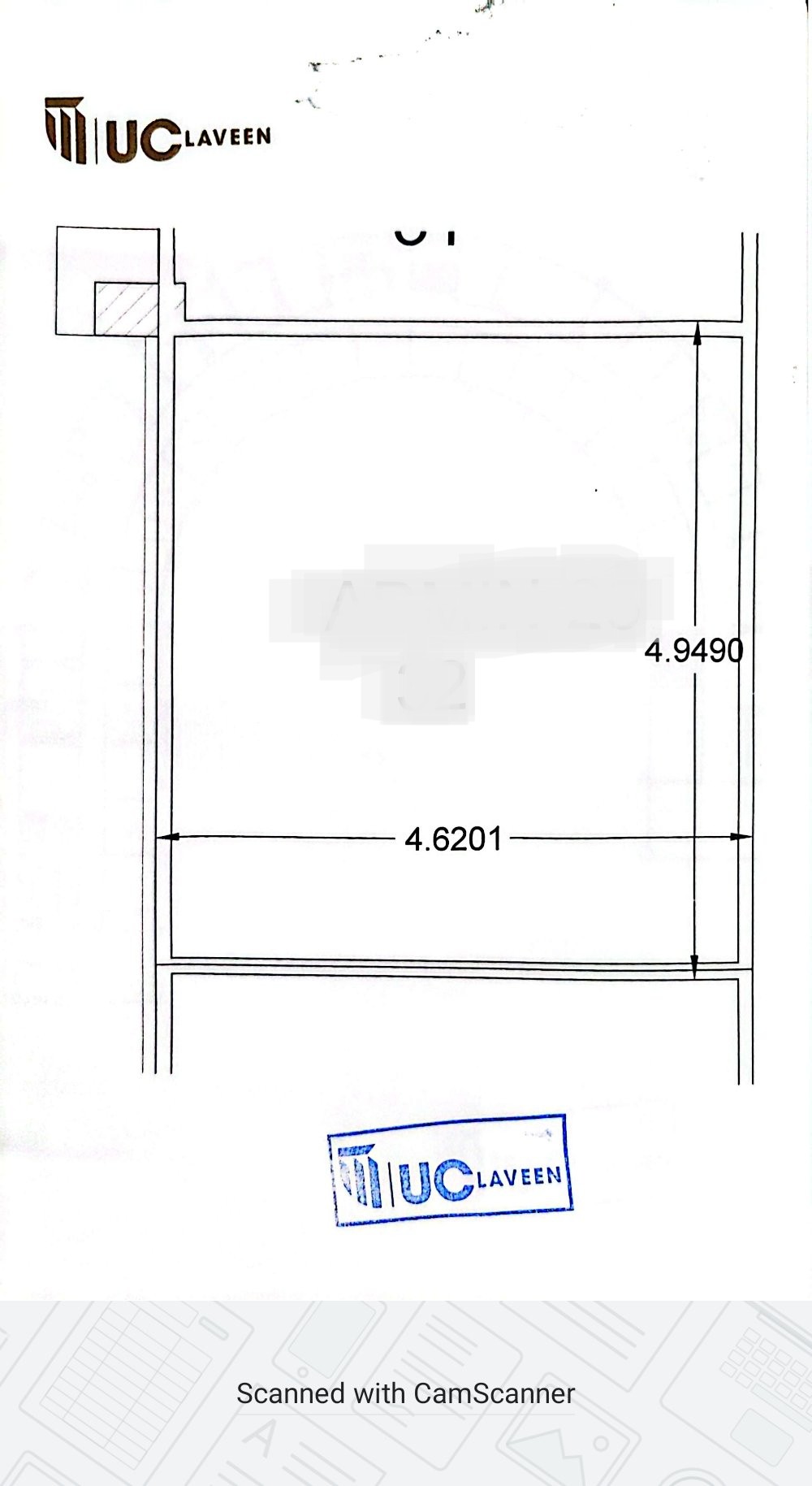 Floor plan for  at East Tower