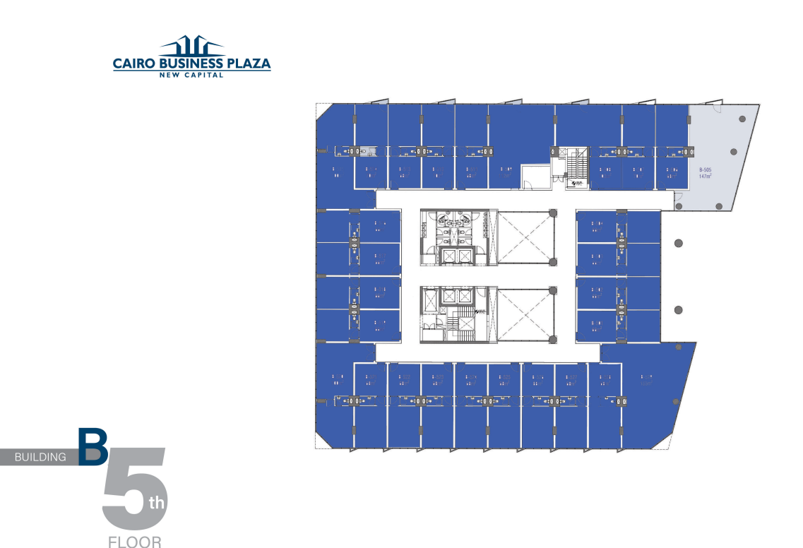 Floor plan for  at Cairo Business Plaza