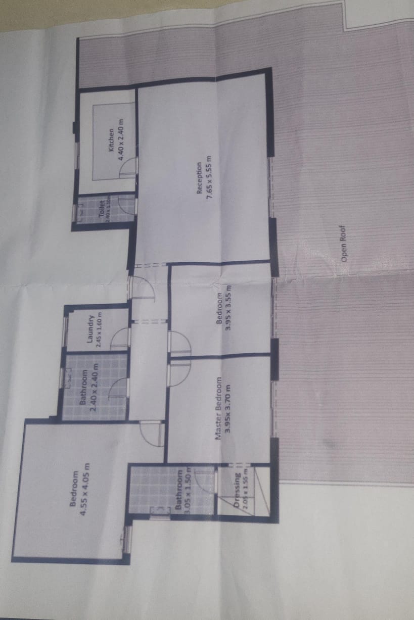 Floor plan for duplex at Fifth Square Al Marasem