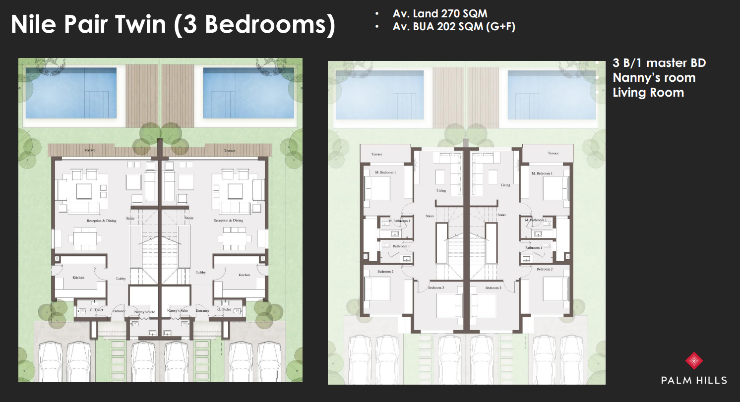 Floor plan for  at Jirian - Palm Hills