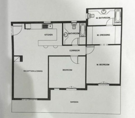 Floor plan for apartment at Aliva Mountain View Mostakbal City