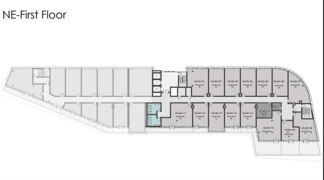 Floor plan for  at Blue Walk